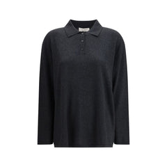 Lisa Yang Graues Baumwoll-Sweatshirt