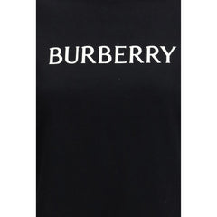 Burberry Schwarzes Baumwoll-T-Shirt