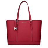 Michael Kors Rode Leren Schoudertas