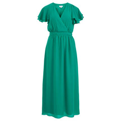 Vila Clothes Bicolor Polyester Casual Dress