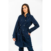 Gas Blue Cotton Denim Jacket