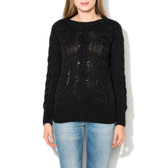 Gas Black Wool Sweatshirt
