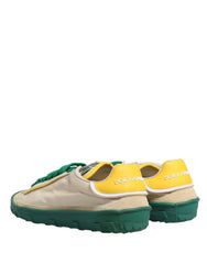 Dolce & Gabbana Multicolor Old Runner Lace Up Sneakers Shoes