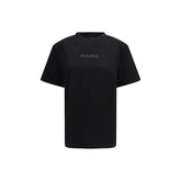 PINKO Black Cotton T-Shirt