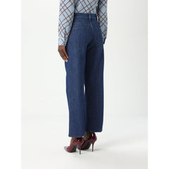 Gucci Blue Cotton Jeans Denim