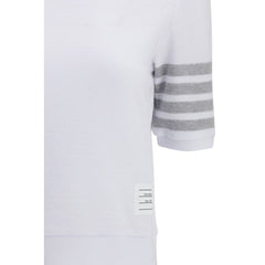 Thom Browne Weiße Baumwoll-Sportkleidung