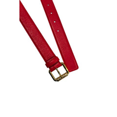 Borbonese Damen-Gürtel aus rotem Leder