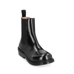 Bottega Veneta Black Calfskin Ankle Boots