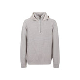 Herno Hoodie aus grauer Wolle
