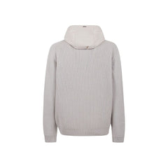 Herno Hoodie aus grauer Wolle