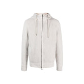 Herno Bomberjacke aus grauer Wolle