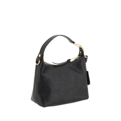 Versace Handtasche aus schwarzem Kalbsleder Bos Taurus