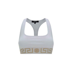 Versace White Cotton Bra