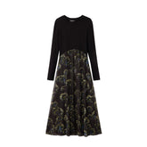 Desigual Black Polyester Casual Dress