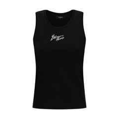 Balmain Black Cotton T-Shirt