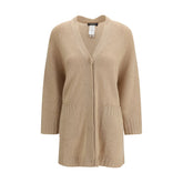 Fabiana Filippi Beige Wool Cardigan