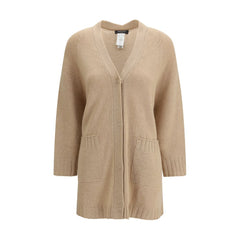 Fabiana Filippi Beige Wool Cardigan