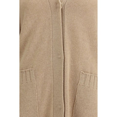 Fabiana Filippi Beige Wool Cardigan