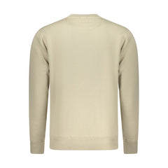 Coveri Moving Beige Baumwoll-Herren-Sweatshirt