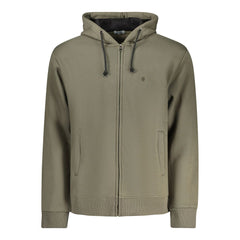 Coveri Moving Verde Herren-Sweatshirt aus Baumwolle