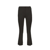 Herno Black Elastane Schlaghose
