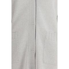 Fabiana Filippi Gray Wool Cardigan