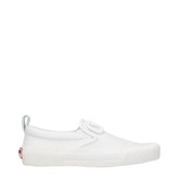 Valentino Garavani Weiße Slip-On Loafer aus Leder
