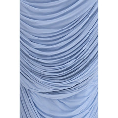 Magda Butrym Blauer Kupferfarbener Midirock