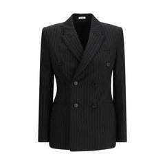 Alexander McQueen Blazer aus schwarzer Wolle