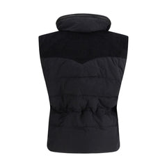 Marant Etoile Schwarze ärmellose Jacke aus Polyamid