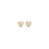 Self-Portrait Gold Brass Earrings