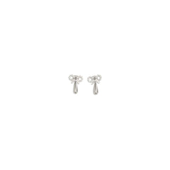 Self-Portrait Silver Brass Earrings