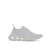 Salvatore Ferragamo Weiße Nylon-Athletik-Sneakers