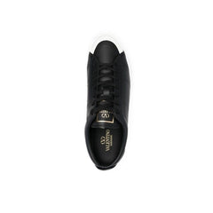 Valentino Garavani Black Calfskin Sneakers