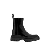 Bottega Veneta Chelsea Boots aus schwarzem Kalbsleder