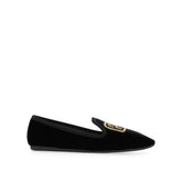 Miu Miu Zwarte Stoffen Ballerina's