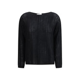 Allude Black Kaschmirpullover