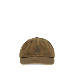 The Attico Braune Baumwollcap (Baseballkappe)