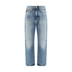 Versace blaue Baumwoll-Jeans Denim