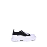 Alexander McQueen Chunky-Sneakers aus schwarzem Canvas