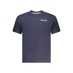 North Sails Blue Cotton Men T-Shirt