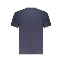 North Sails Blue Cotton Men T-Shirt