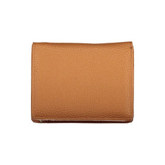 Mario Valentino Brown Polyurethane Women's Wallet