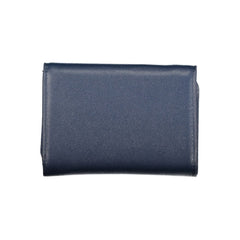 Mario Valentino Blue Polyurethane Women's Wallet