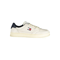 Tommy Hilfiger – Weiße Leder-Sneaker für Herren