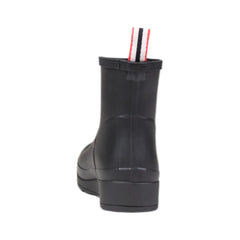 Hunter Black Stiefeletten aus recyceltem Polyester