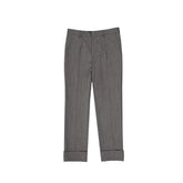 Prada Gray Wool Casual Pants