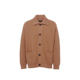 Prada brauner Kaschmir-Cardigan