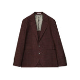 Brunello Cucinelli Mehrfarbiger Wollmantel