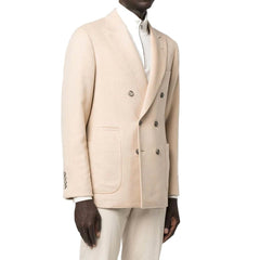 Brunello Cucinelli Beige Wool Blazer